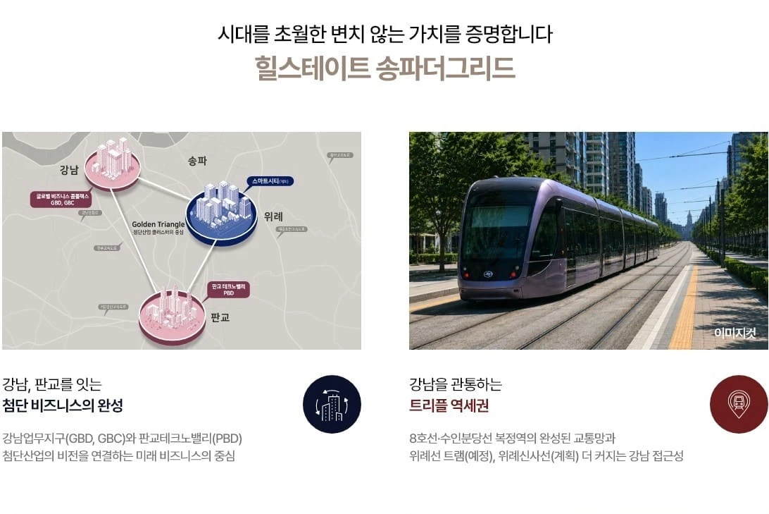 힐스테이트 송파더그리드 분양가, 평면도 정보 총정리